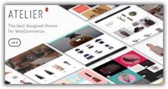 Atelier адаптивный шаблон wordpress