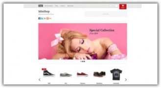 Minshop адаптивный шаблон eCommerce wordpress