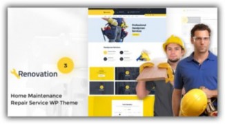 Renovation адаптивный шаблон wordpress