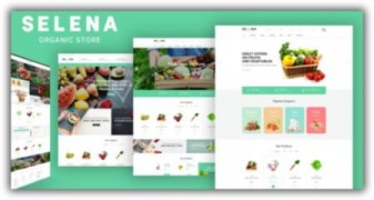 Selena адаптивный шаблон Opencart