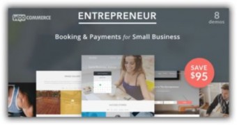 Entrepreneur адаптивный шаблон wordpress
