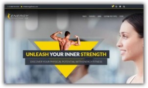 Energy адаптивный шаблон wordpress