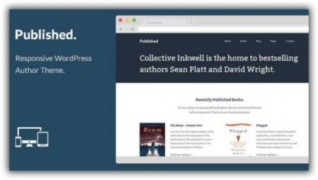 Published адаптивный шаблон wordpress
