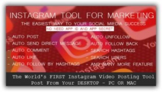 VTGram скрипт инструмент Instagram