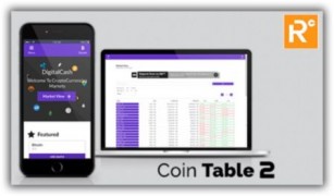 Coin Table скрипт криптовалюты