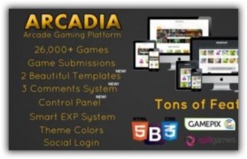 Arcadia rus скрипт игрового сайта