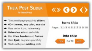 Theia Post Slider for WordPress плагин wordpress