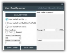EmailSpammer программа спаммер рассылка писем