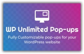 WP Unlimited Pop-ups плагин всплывающих окон wordpress