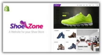 Shoe Zone 1.7 шаблон магазин обуви eCommerce