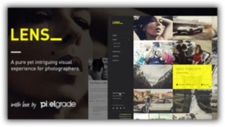 LENS адаптивный шаблон wordpress
