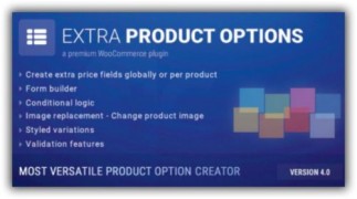 Extra Product Options плагин WooCommerce wordpress