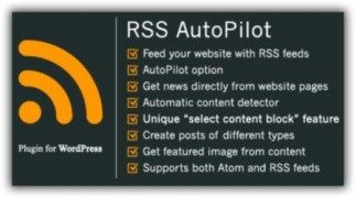 RSS AutoPilot граббер контента плагин wordpress
