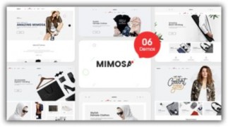 Mimosa адаптивный шаблон моды Opencart