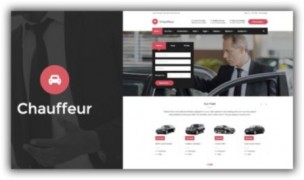 Chauffeur адаптивный шаблон wordpress