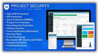 Project SECURITY скрипт безопасности сайта