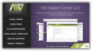 AIO Support Center тикет система плагин wordpress