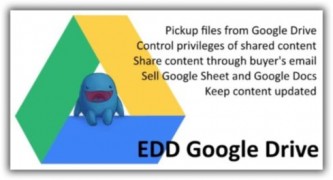 EDD Google Drive плагин wordpress