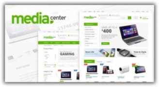 MediaCenter магазин электроники WooCommerce шаблон wordpress