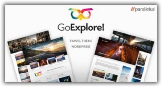 GoExplore адаптивный шаблон путешествий wordpress