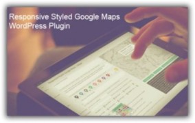 Responsive Styled Google Maps плагин карты wordpress