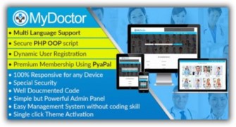 MyDoctor каталог докторов скрипт CMS