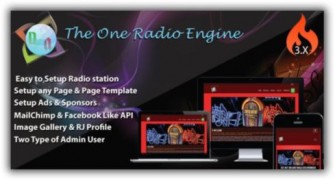 The One Radio Engine скрипт CMS