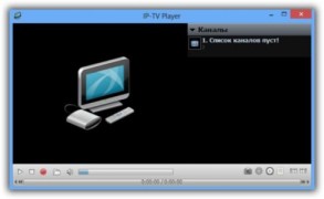 IP-TV Player программа просмотра TV