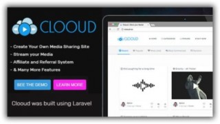 Clooud медиа скрипт социальной платформы