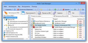 AnVir Task Manager Final + Portable программа менеджер процессов