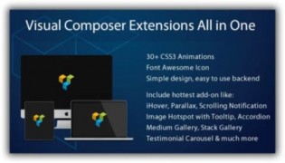 Visual Composer Extensions All in One плагин wordpress