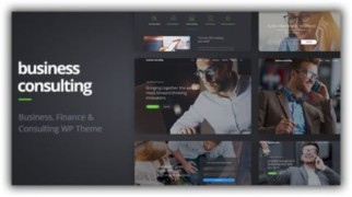 Business Consulting коучинг, бизнес-тренинг и консалтинг адаптивный шаблон wordpress
