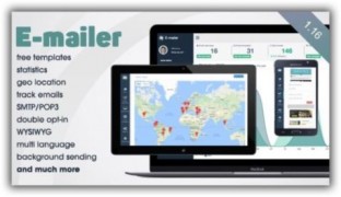 E-mailer скрипт рассылки писем с аналитикой и местоположением GEO
