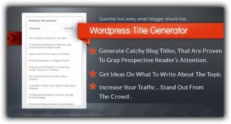 Title Generator генератор заголовков title wordpress
