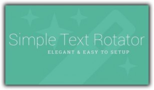 Simple Text Rotator ротатор текста плагин wordpress