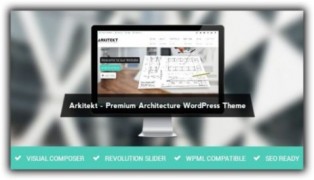 Arkitekt Архитектура адаптивный шаблон wordpress