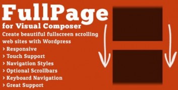 FullPage for Visual Composer плагин wordpress