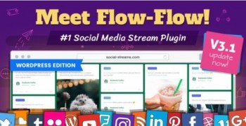 Flow-Flow граббер контента из социальных сетей wordpress