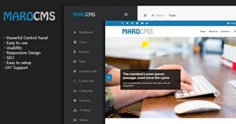 MaroCMS скрипт бизнес CMS