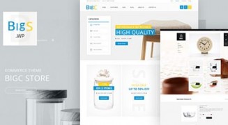 BigShop адаптивный шаблон Woocommerce wordpress