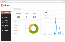 Dokan Pro админка плагин электронной коммерции wordpress