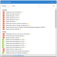 O&O ShutUp10 отключение компонентов Windows 10