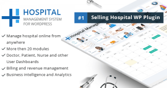 Hospital Management System for Wordpress плагин управления больницей