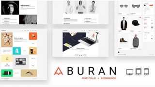 BURAN отзывчивый шаблон wordpress