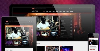 JA Muzic музыкальный адаптивный шаблон joomla