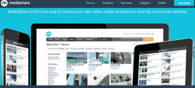 MediaShare скрипт мультимедийного сайта