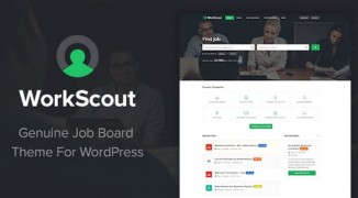 WorkScout биржа труда адаптивный шаблон wordpress