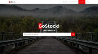 GoStock скрипт фотогалереи
