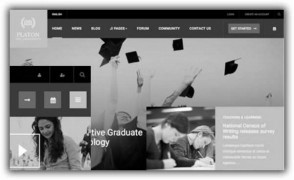 JA Platon отзывчивый шаблон Joomla для университетов и колледжей