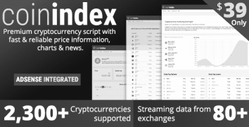 CoinIndex скрипт цены и графики криптовалютны